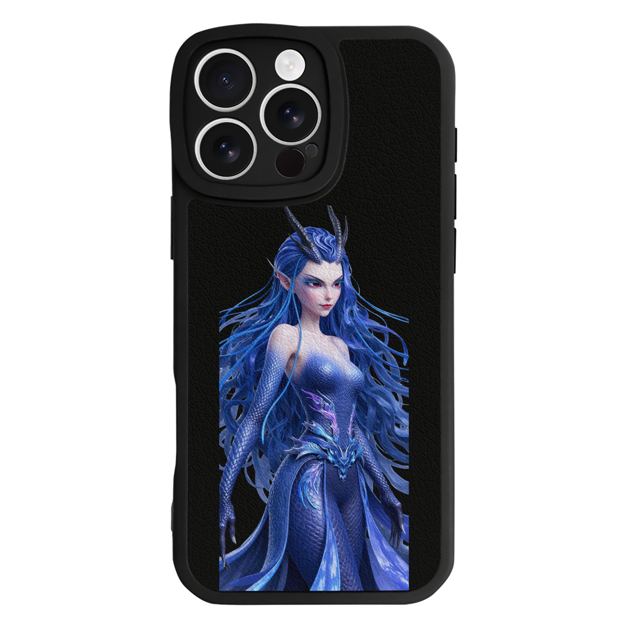 （画像用） Ne Zha 2 ナタ 魔童の大暴れ 【iPhone 16シリーズ対応】シリコンスマホケース（レザー調） 材質：シリコン